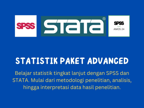 Kursus Statistik dan Olah Data SPSS dan STATA Paket  Advanced