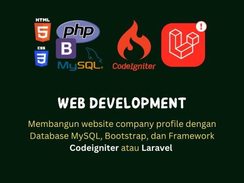 Kursus Web Development (Codeigniter/Laravel)